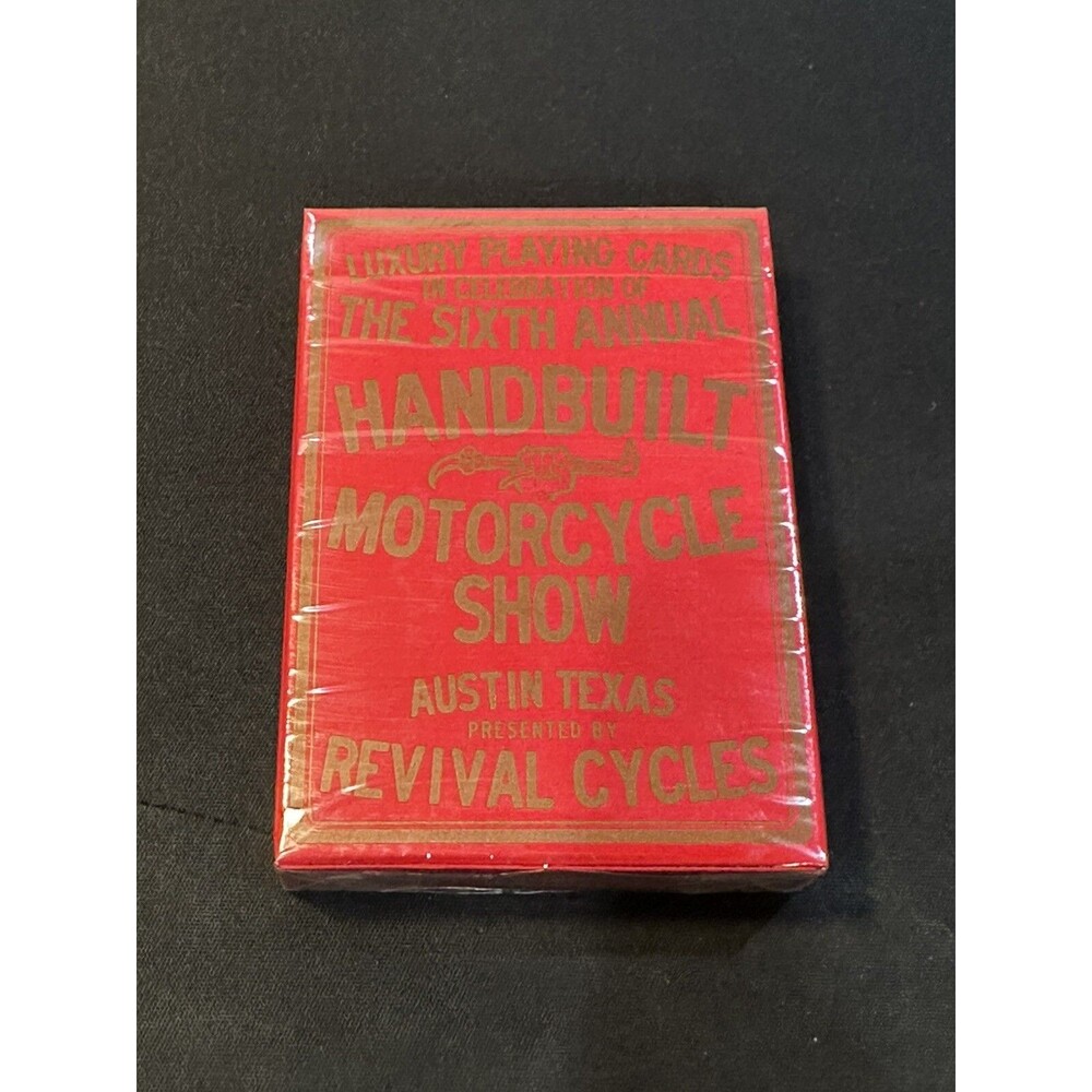 Kings Wild Project 2019 Handbuilt Motorcycle Show Playing Cards LE /350 - Sealed